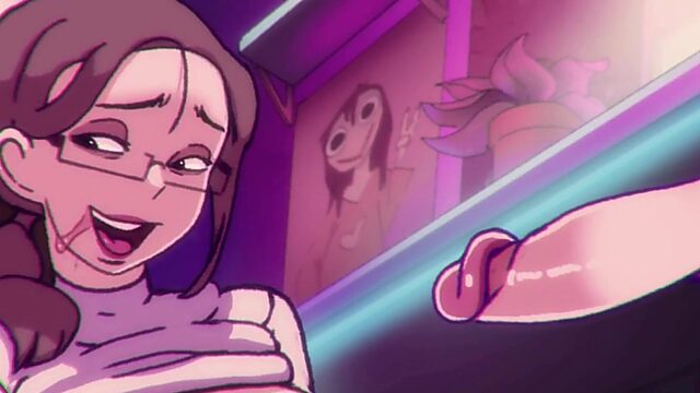 Distracted her stepson with a blowjob and got fucked cartoon