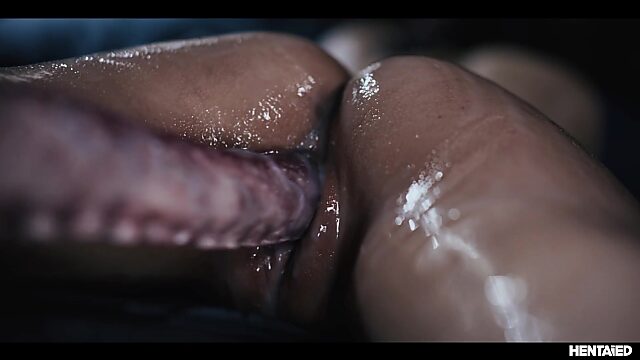 Real-life Hentai: Slim Asian Caretaker Rikako Katayama Surrenders Her Slit To the Master's Tentacle